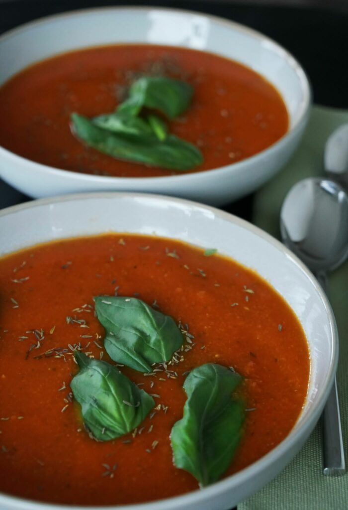 Romige tomatensoep