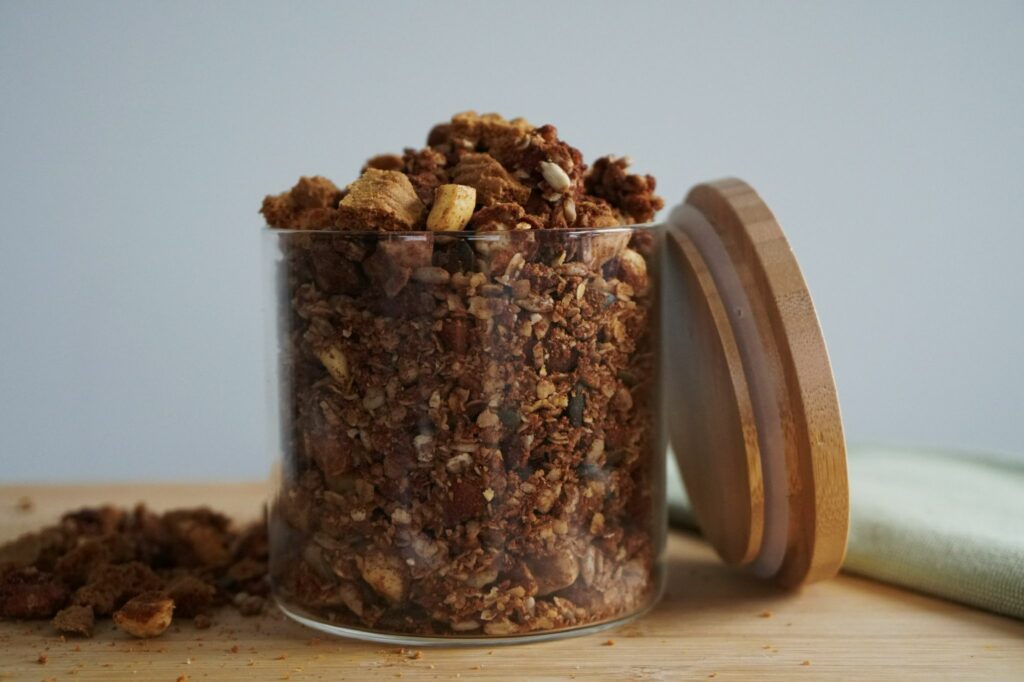 Zelfgemaakte bananenbrood